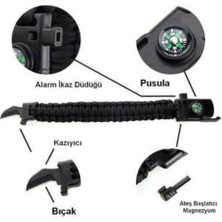 Paracord Dünyası Paracord Cobra Survıval Bileklik