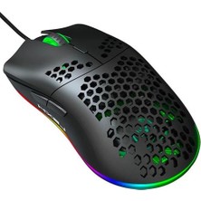 Bestone J900 USB Kablolu Rgb Dpi Oyuncu Mouse Gaming Mouse (Yurt Dışından)