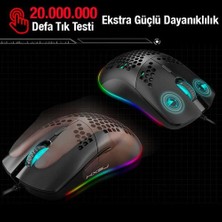 Bestone J900 USB Kablolu Rgb Dpi Oyuncu Mouse Gaming Mouse (Yurt Dışından)