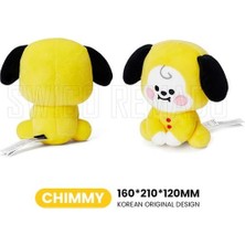 Bestone BT21 Chımmy Sevimli Karikatür Peluş Oyuncak - Sarı (Yurt Dışından)