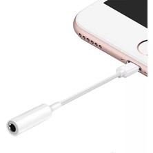 DNR Bilişim iPhone Lightning 7/8/x Kulaklık 3.5 Jack Dönüştürücü Kablo Bluetooth 'lu Tak Çalıştır