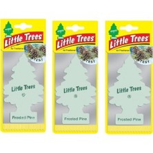 Little Trees Little Treens Little Trees Frosted Pine Buzlu Çam Oto Kokusu