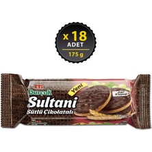 Eti Burçak Sultani Sütlü Çikolatalı Bisküvi 175 G x 18 Adet