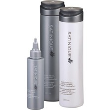 Amway  Ne Karşı Set Satınıque™ Şampuan, Saç Kremi ve Saç Derisi Için Tonik