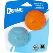 Chuckit ! Fetch Ball 2'li Köpek Oyun Topu (Orta Boy)