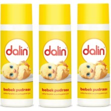 Dalin Serpme Bebek Pudrası 90 gr x 3 Adet