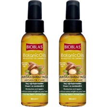 Bioblas Bakım Yağı 100 ml Argan (2 Adet)