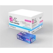Reflex Flex Mavi Pudrasız Tpe Eldiven (S) 100'LÜ x 20 Kutu - 1 Koli