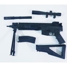 Cibotoys Boncuk Atan Gerçek Görünümlü Lazerli M 739 Keskin Nişancı Tüfeği 85CM 894496