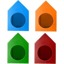 Gediz Kedi Evi Pp Su Geçirmez 4 Adet -Özekim