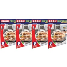 Cook Fırın Torbası 8'li x 4