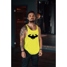 Freeyez Muscle Batman Gym Fitness Tank Top Sporcu Atleti