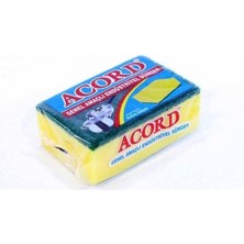 Acord 1 Adet Jumbo Boy Endüstriyel Çok Amaçlı Bulaşık Süngeri 13X8X4 cm