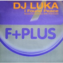 Alithestereo Dj Luka – I Found Peace -  Trance Vinly Plak Alithestereo