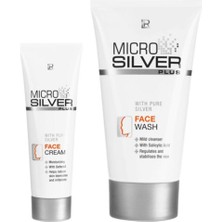 Lr  Li Ciltler Için Microsilver Plus Yüz Bakım Seti