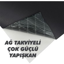 Boss Tape Yapışkanlı Deri Yaması Siyah En:30 cm Boy:1,5 mt