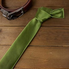 Trenderrs Erkek Saten Kravat ve Mendil Set Erkek Kravat