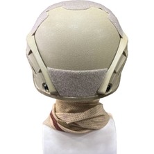 Astüm Askeri Malzeme Airsoft Kompozit Raylı Kulaksız Koruyucu Kask Miğfer Haki