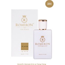 Romeron 214 Platin Kadın Parfüm Edp 50ml