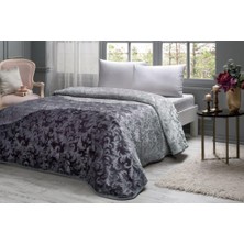 Özdilek Silver Gri Çift Kişilik Battaniye