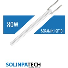 Solinpatech 80W Dijital LCD Ekranlı Isı Ayarlı Havya Lehim Makinesi Için Seramik Isıtıcı