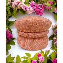 Shopiolog Lüks Kaşe Özel El Yapımı Saç Örgü (Kutulu Gönderim Ezilmez)