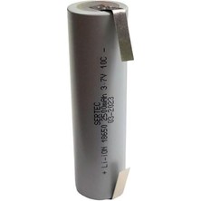 Sertec Puntolu 18650 3.7V 2500MAH 10C Lion Şarjlı Pil 1ADET