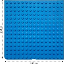 Creative Games duplo uyumlu Büyük Zemin Mavi 24,5x24,5 cm