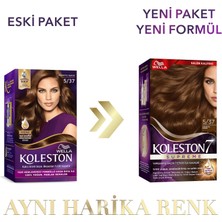 Wella Koleston Supreme Kit 5/37 Kışkırtıcı Kahve