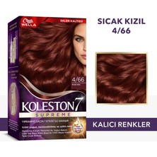 Wella Koleston Supreme Kit 4/66 Sıcak Kızıl