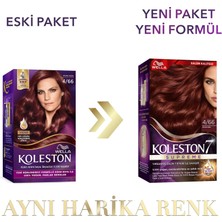 Wella Koleston Supreme Kit 4/66 Sıcak Kızıl