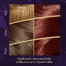 Wella Koleston Supreme Kit 4/66 Sıcak Kızıl