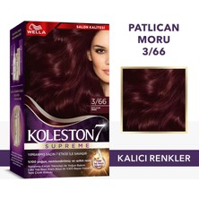 Wella Koleston Supreme Kit 3/66 Patlıcan Moru