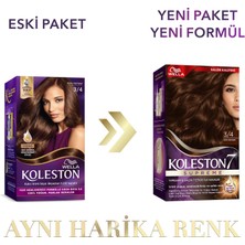 Wella Koleston Supreme Kit 3/4 Koyu Kestane