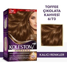 Wella Koleston Supreme Kit 6/73 Toffee Çikolata Kahvesi