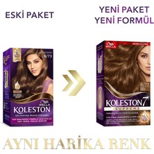 Wella Koleston Supreme Kit 6/73 Toffee Çikolata Kahvesi