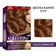 Wella Koleston Supreme Kit 7/77 Işıltılı Kahve