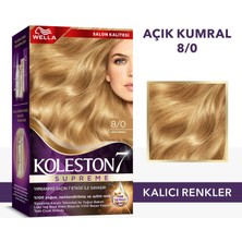 Wella Koleston Supreme Kit 8/0 Açık Kumral