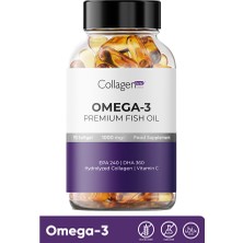 Collagen Forte Platinum Omega 3 Premium Fish Oil Balık Yağı 1000MG 90 Kapsül