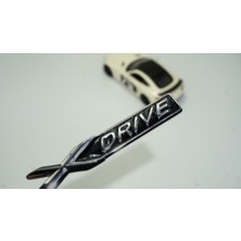 Dk Bmw x Drive Krom Metal Bagaj Logo 3m 3D Orjinal Ürün