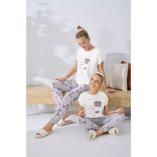 Zeyzey 8522 Kız Çocuk Pijama Takım