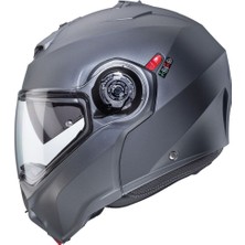 Caberg Duke Evo Mat Gun Metal Motosiklet Çene Açılır Kask