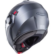 Caberg Duke Evo Mat Gun Metal Motosiklet Çene Açılır Kask