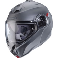 Caberg Duke Evo Mat Gun Metal Motosiklet Çene Açılır Kask