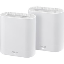 ASUS ExpertWifi EBM68 Tri-Band-AiMesh-AiProtectionPro-VPN-2.5 Gbps Port-up to 5 SSID supports-Access Point-Mesh (İkili Paket)