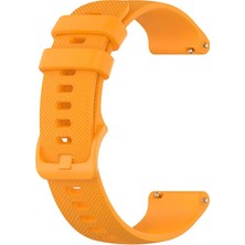 Microsonic Garmin Forerunner 255S Kordon, Silicone Sport Band Hardal