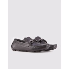 Cabani Erkek Toka Detaylı Loafer (Driving Shoes) Günlük Ayakkabı 347M472 Siyah