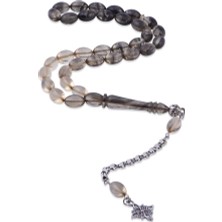 Nusnus Arpa Kesim Şeffaf Sıkma Kehribar Tesbih