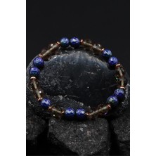 Alibaba Doğaltaş His Taşı - Zultanit - Hematit Doğal Taş Tasarım Bileklik