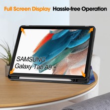 Seniee Samsung Galaxy Tab A9 Plus 2023 Için Darbeye Dayanıklı Tablet Kılıfı (Yurt Dışından)